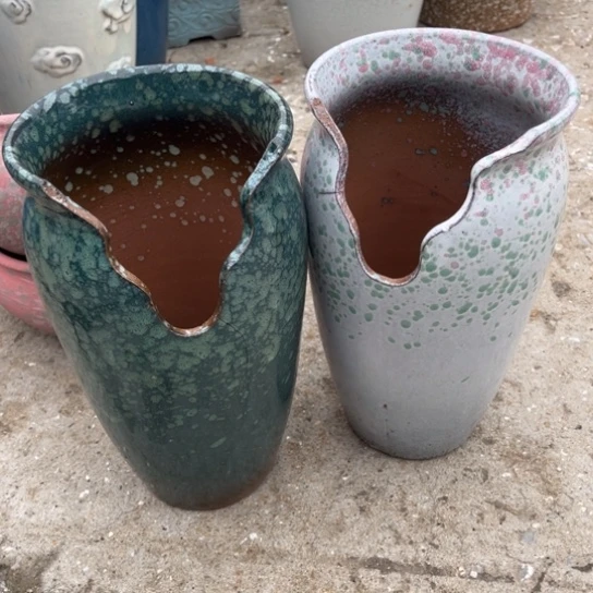 红陶20CM以下口14高27