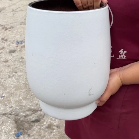 红陶20CM以下口20高31瑕疵