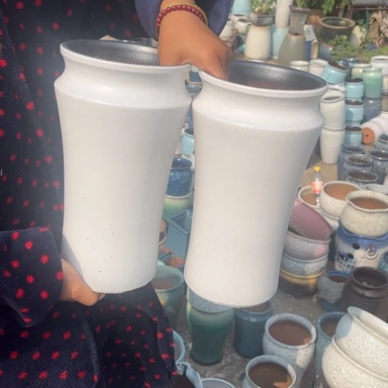 红陶20CM以下口14高29