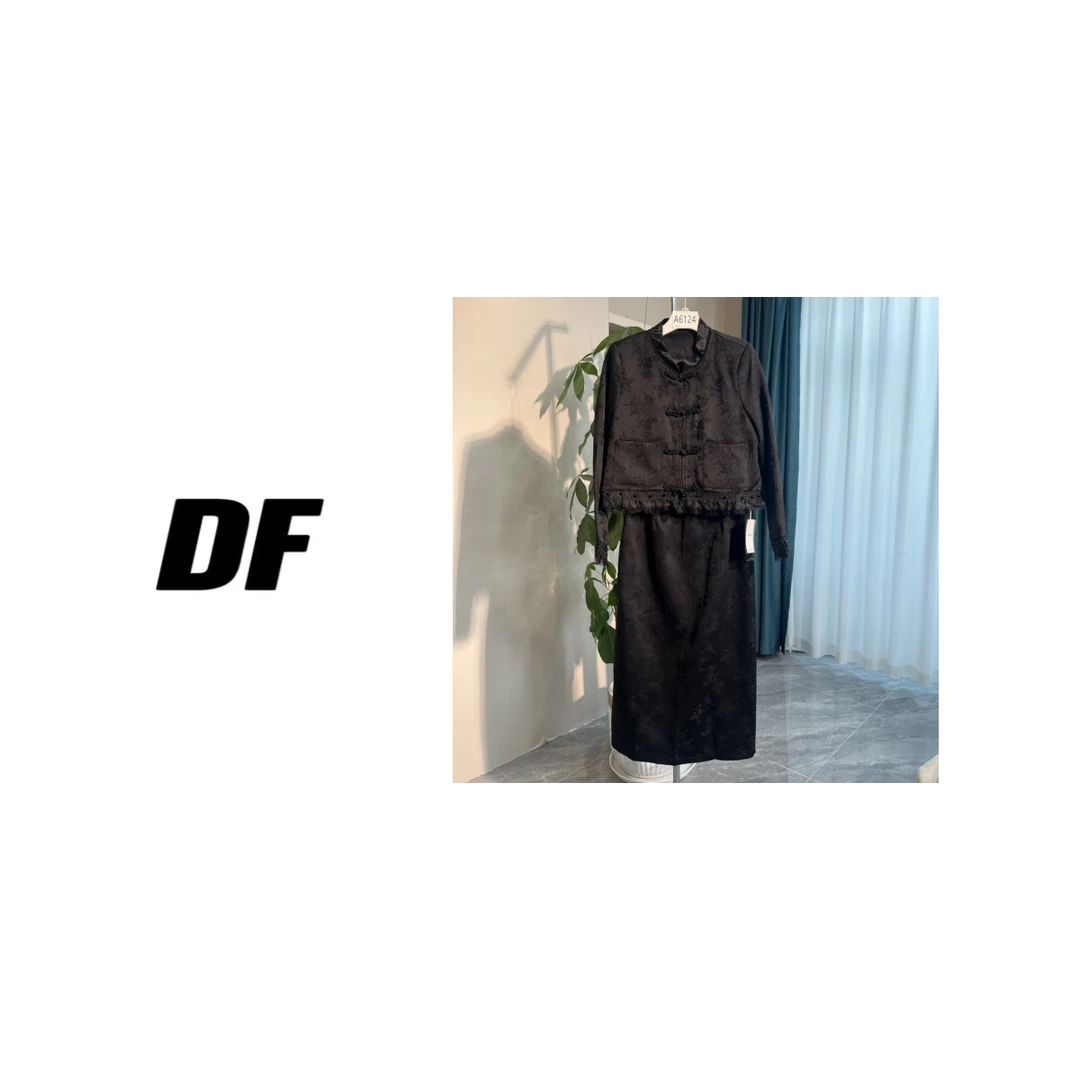 【A6124】DF新款时尚女装春秋洋气百搭XR3