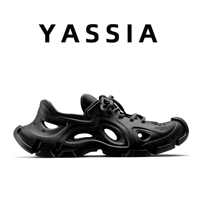 亚束觉醒户外沙滩鞋洞洞鞋透气百搭休闲运动外穿夏天涉水潮流时尚