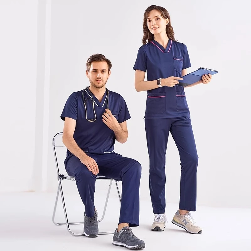 手术室洗手服医护专用冬男女高端防静电刷手衣美容月子口腔工作服