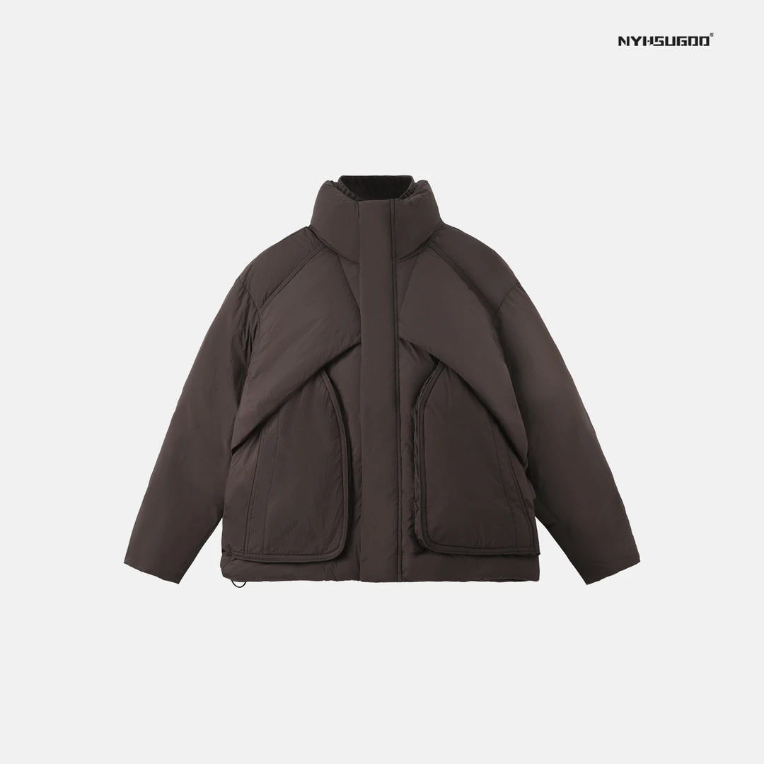 NYHSUGOO/南乙3395冬季男士新款美式cleanfit 90白鸭绒夹克羽绒服