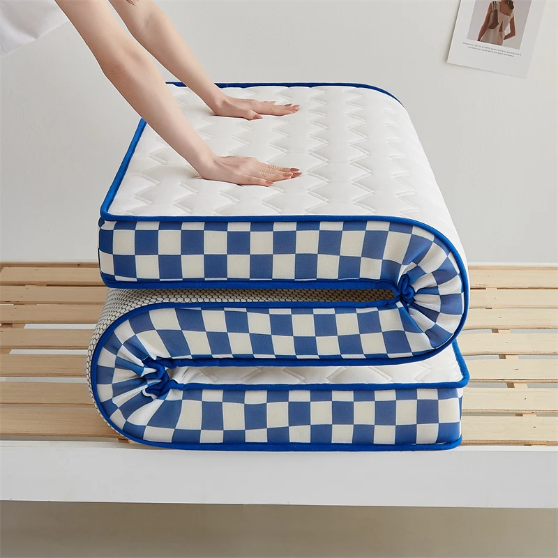 加厚学生大学宿舍乳胶记忆棉软垫可折叠床垫寝室上下铺单人打地铺