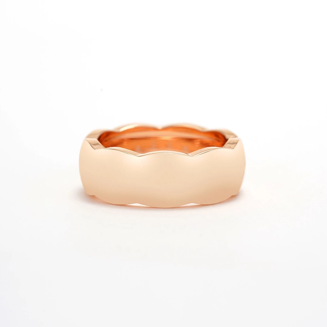 合金戒指 【linlin专属】菱格网纹戒指经典小香风男女时尚百搭轻奢