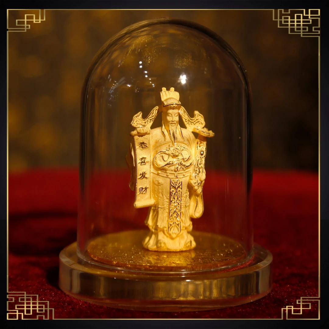 《财神》财神摆件中式车摆装饰高端 手工精品工艺品 车摆摆件S128