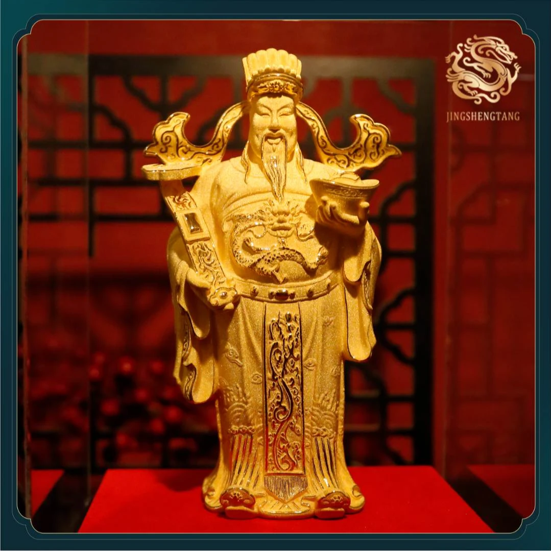 《恭喜发财-财神》财神摆件  送礼开业精美 工艺摆件