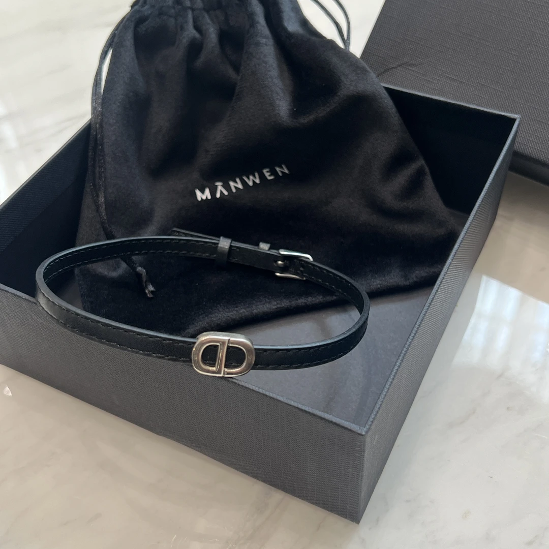 合金皮质项链 CD项链 品质chao好925*项链  MANQ103