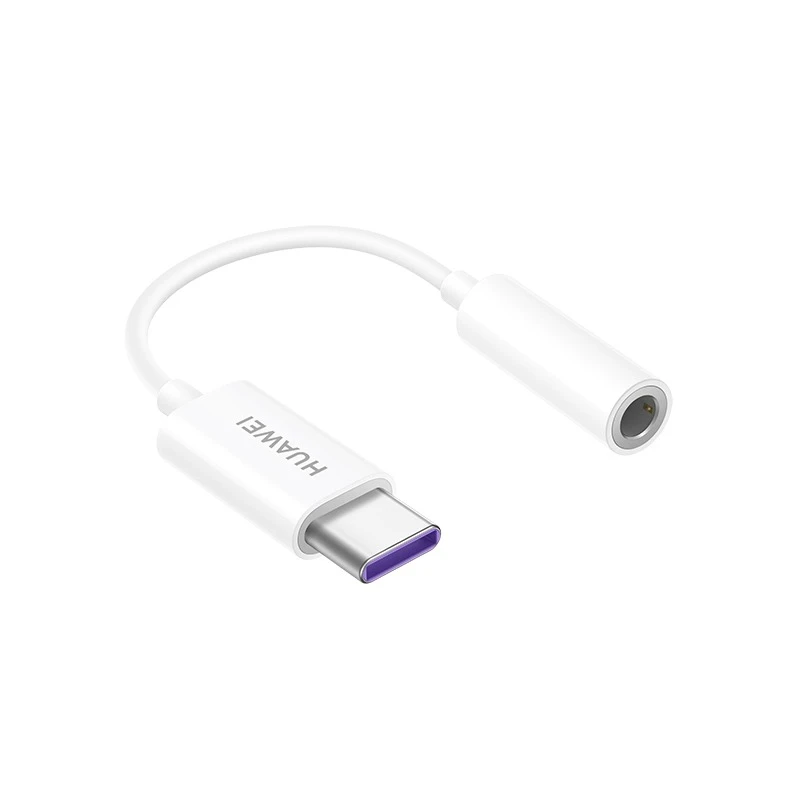 99新 Huawei/华为 耳机USBType-C转3.5mm独立数字音频转换线充电