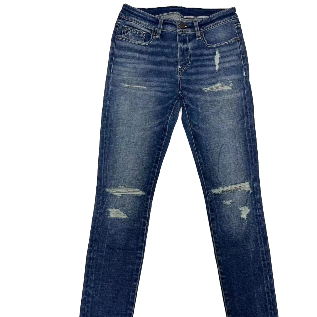 杂款男士水洗做旧牛仔裤子时尚男士休闲百搭潮流（直播间过款）