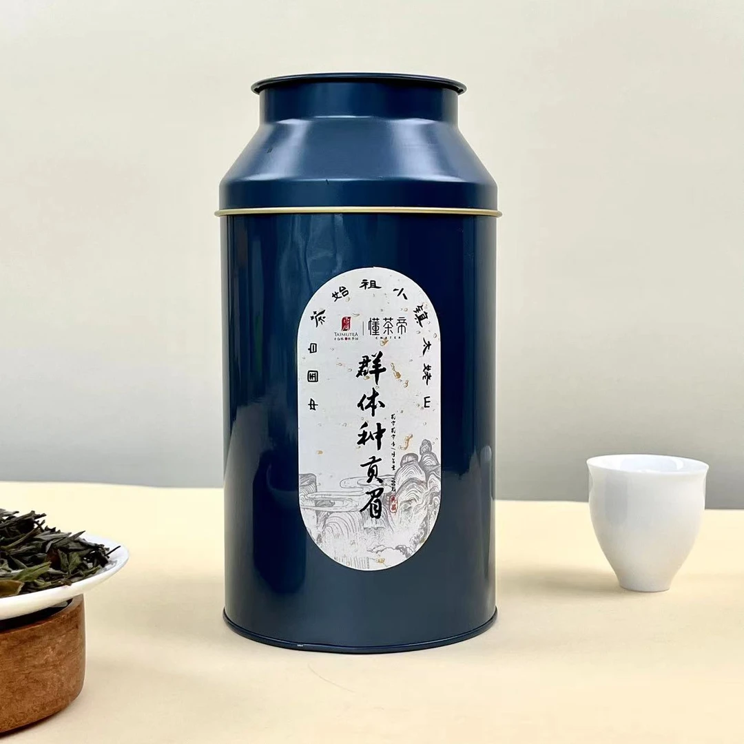 懂茶帝罐装贡眉群体种正山脉2020年太姥山核心产区福鼎白茶100g