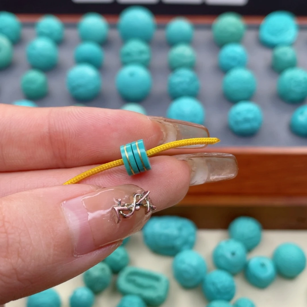 【闪购商品】绿松石隔片未镶嵌喂