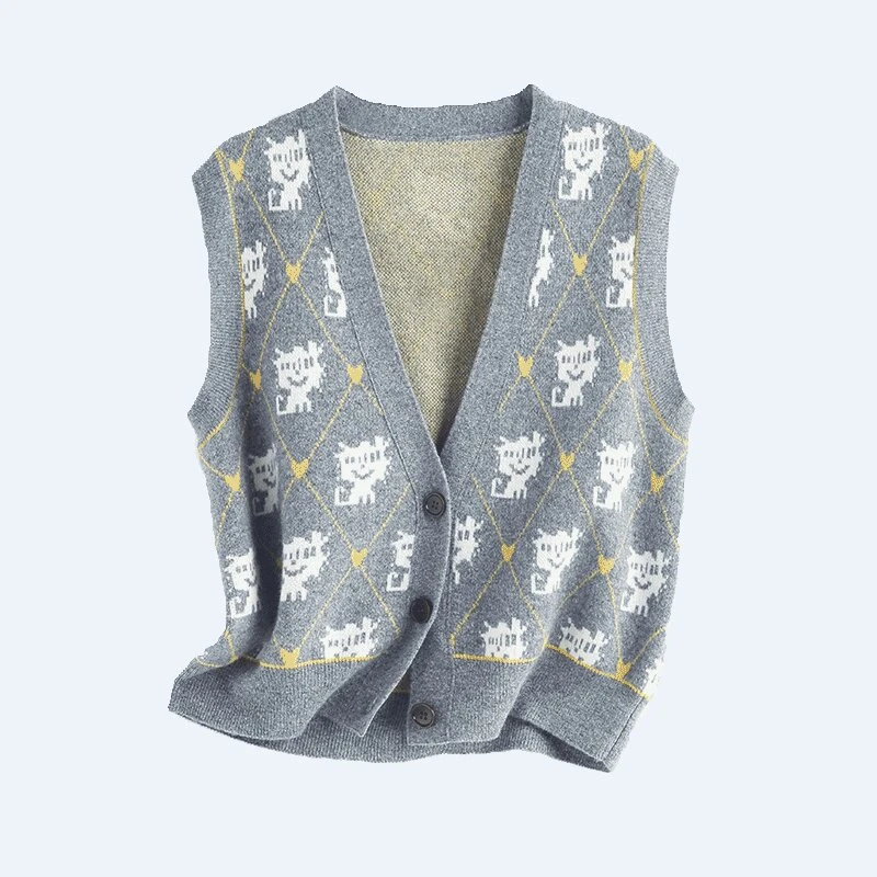 PALUOPO/帕罗山羊绒女背心   ET21017R-A