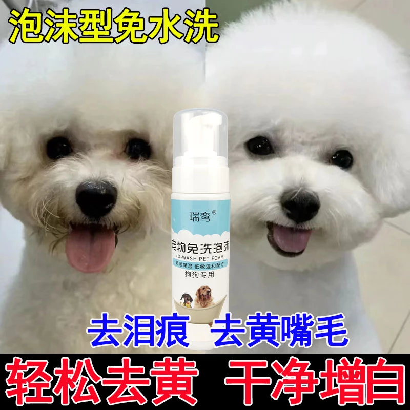 宠物干洗泡沫比熊嘴巴去黄去泪痕去污增白留香免水洗清洁必备用品