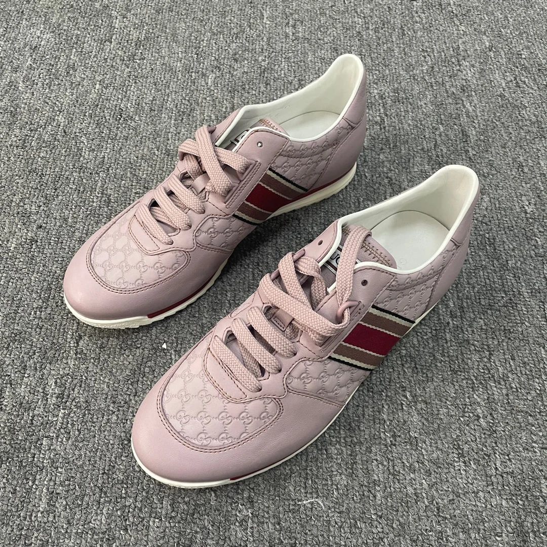 GUCCI/古驰 圆头系带生活休闲鞋 37.5码/4654