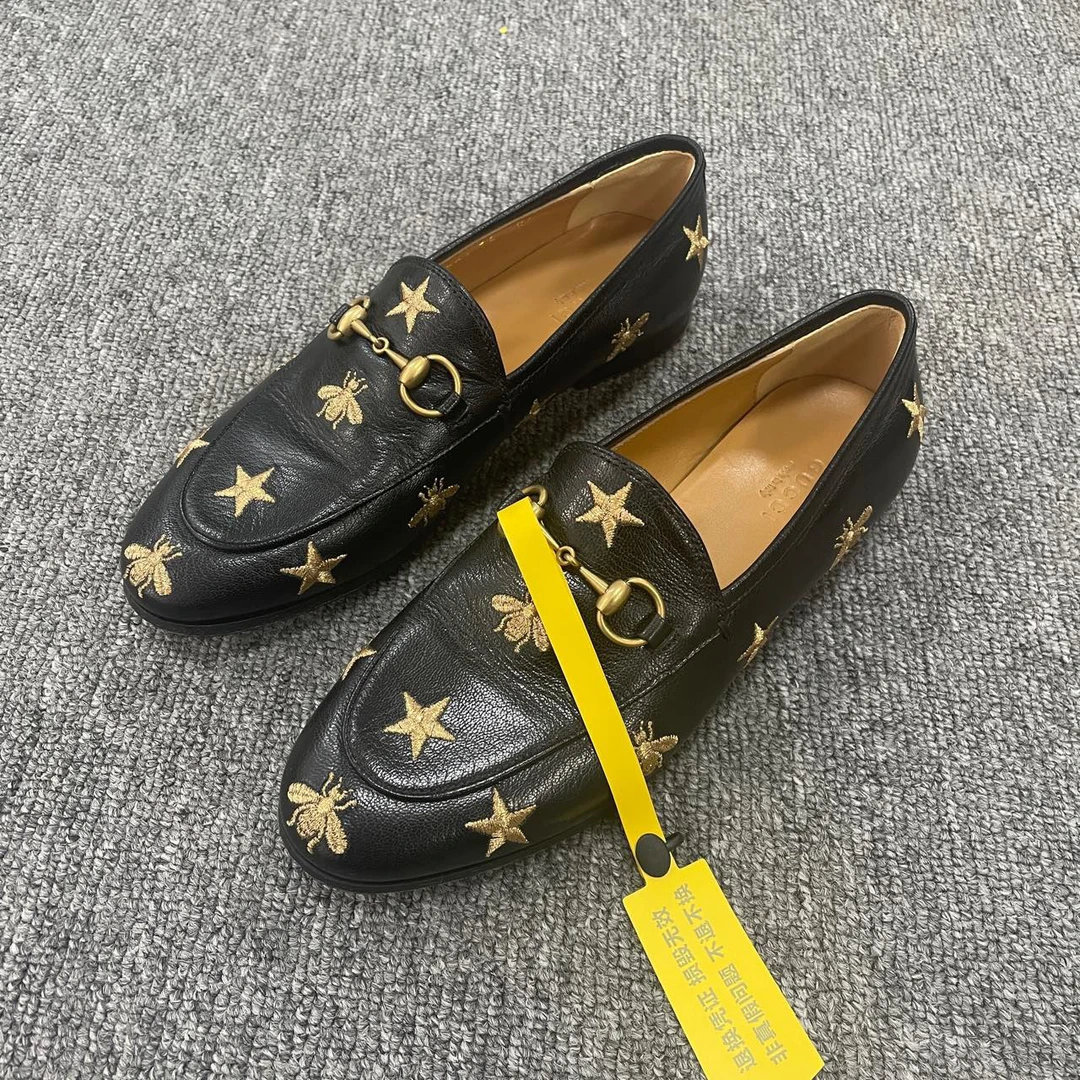 Gucci/古驰  刺绣图案休闲时尚单鞋 尺码：36/2774