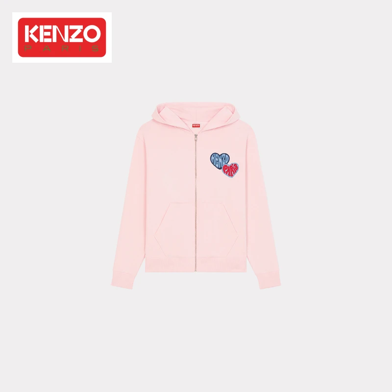 【折扣甄选】KENZO 23秋冬新品KENZO HEARTS男女同款爱心图案卫衣