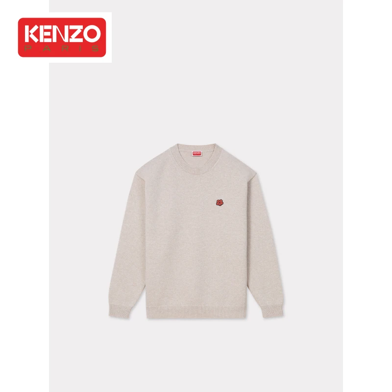 KENZO 男士BOKE海棠花系列休闲时尚套头针织衫毛衣