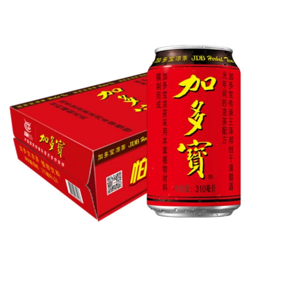 加多宝凉茶310ml*24瓶装 植物饮料 茶饮料