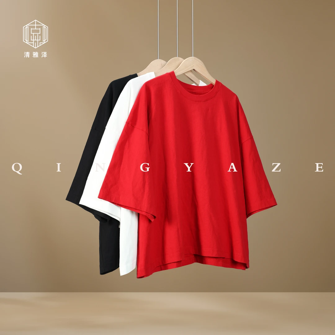 廓形美学！纯棉短袖上衣！GZ4770