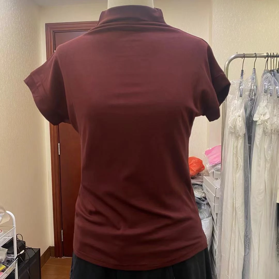 显瘦修身秋季百搭T恤3202
