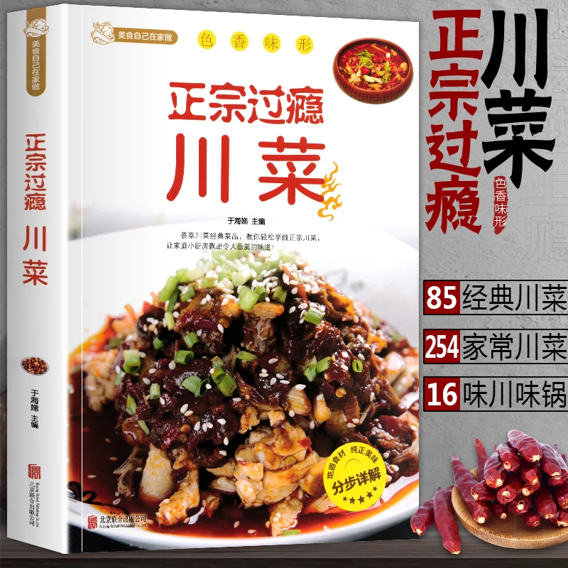 正宗过瘾川菜美食自己在家做过瘾湘菜家常菜舌尖上的中国味道书籍