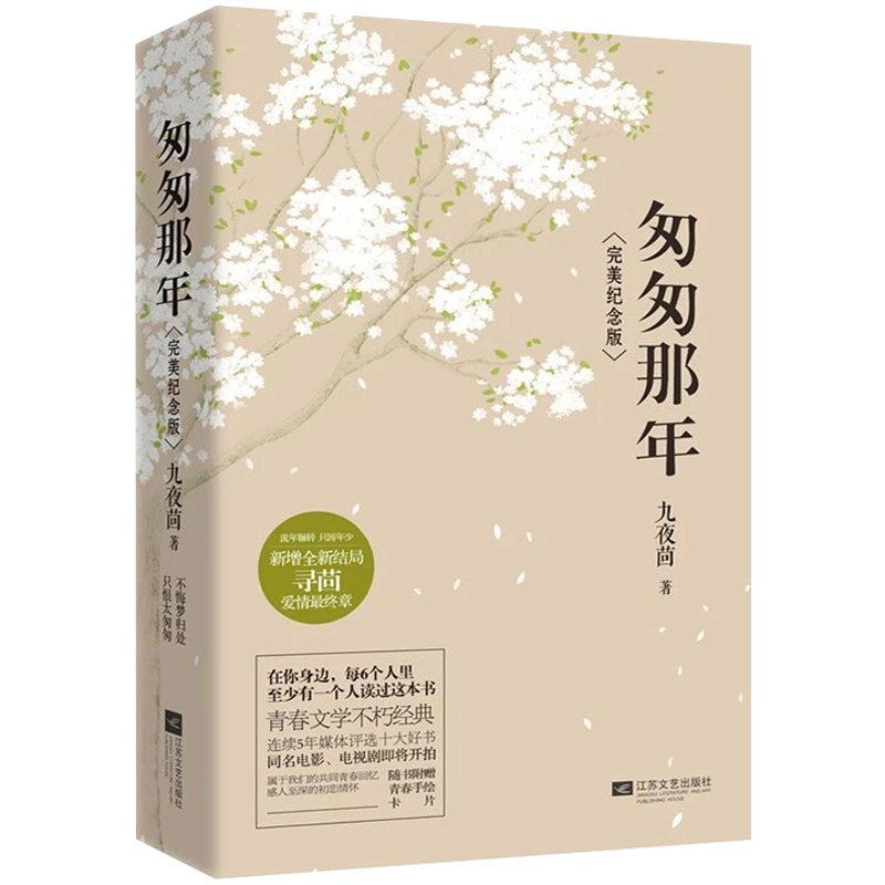 匆匆那年上下册 九夜茴著现代青春文学校园言爱情小说书籍