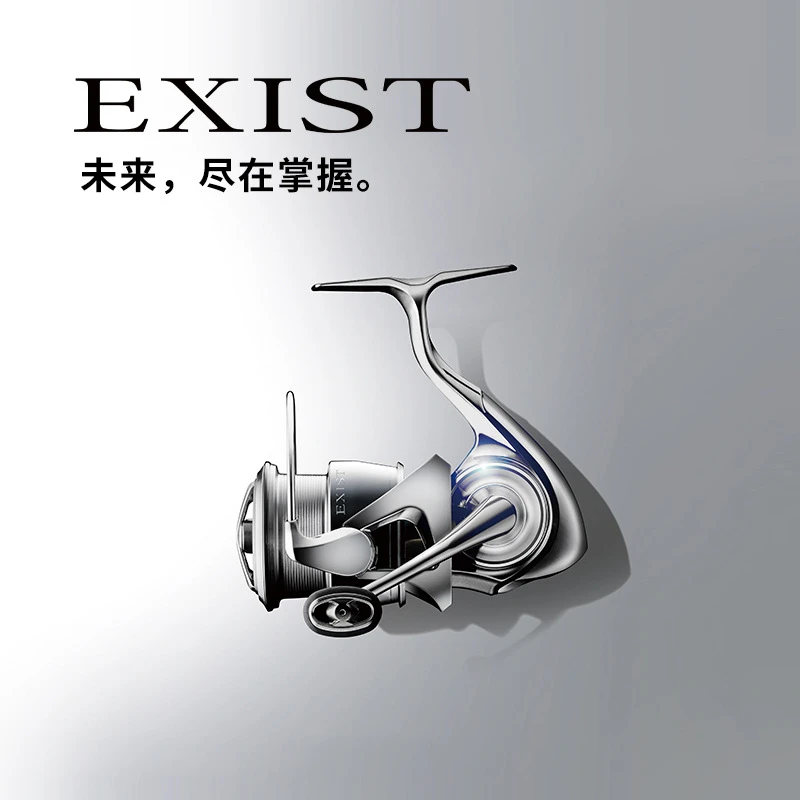 22新款达亿瓦伊克斯EXIST纺车轮全金属远投轮鱼线轮旗舰