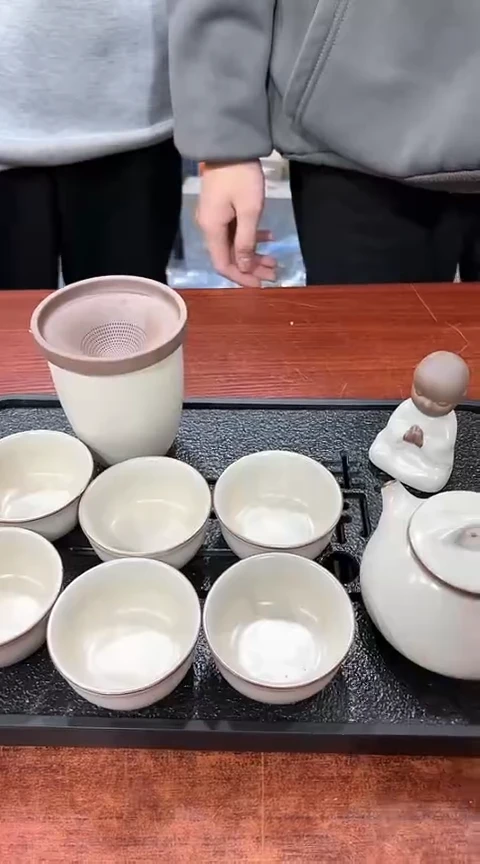 【闪购商品】瓷其他不带礼盒安全包装送仿乌金石茶盘