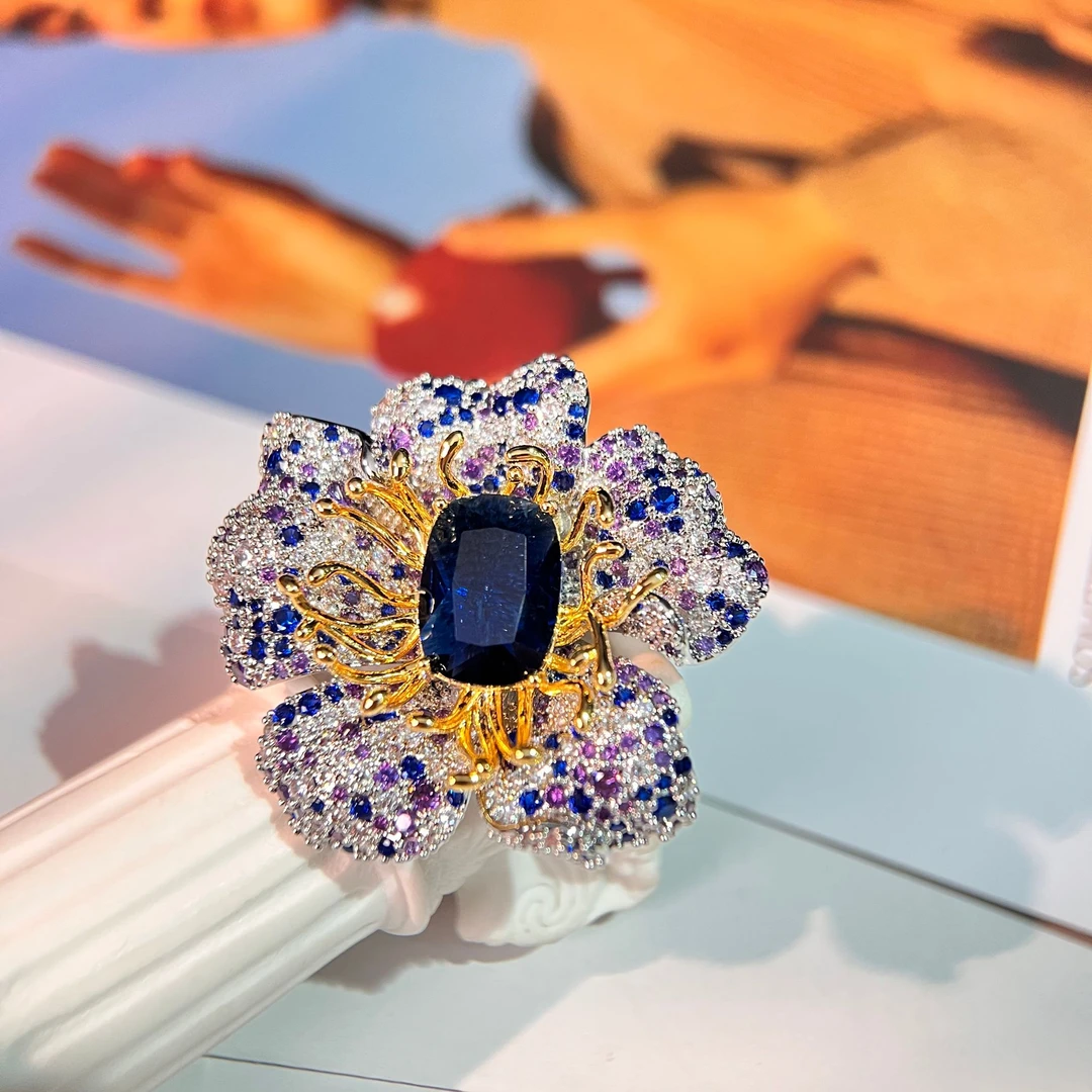 禧娘娘小众手工时尚创意复古大衣胸针-S3103