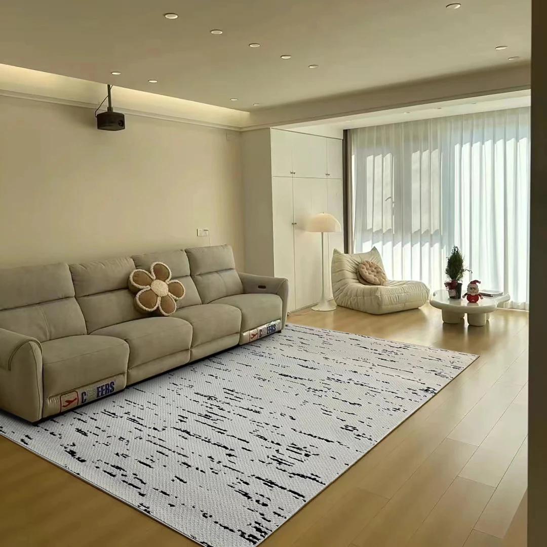 防水防污免洗可擦家用高端硅藻丝客厅卧室沙发大尺寸地毯大面积