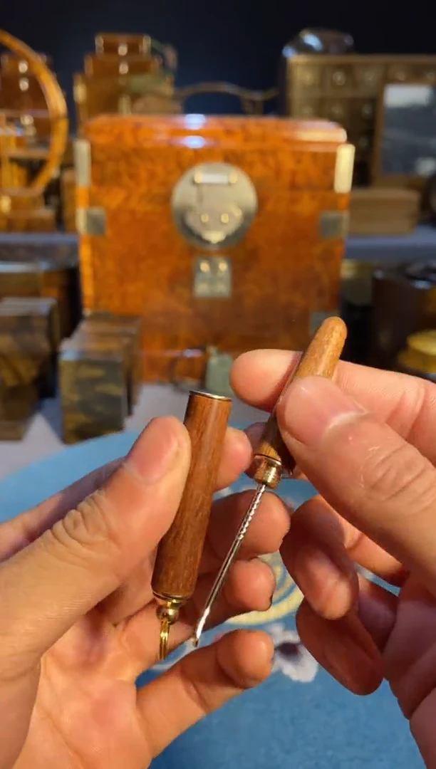 【闪购商品】乌木类成套家具缅花耳勺