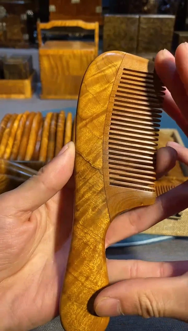 【闪购商品】乌木类成套家具金丝楠长梳 通货