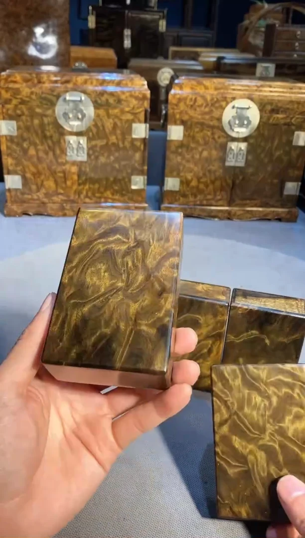【闪购商品】乌木类成套家具粗华子盒  41