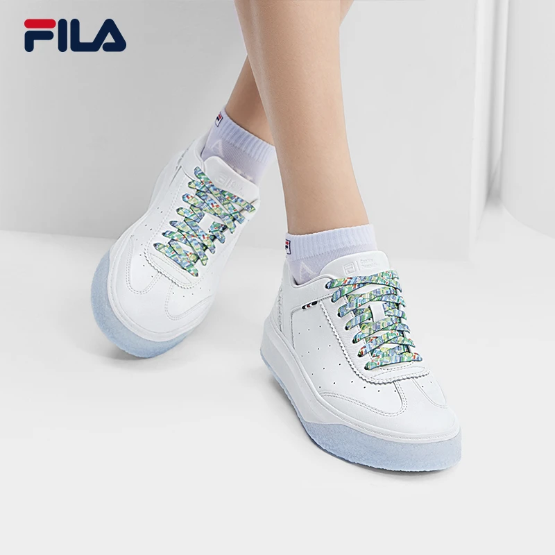 FILA斐乐情侣【联名燕尾鞋】休闲低帮潮流摩登板鞋M/F12W431209F