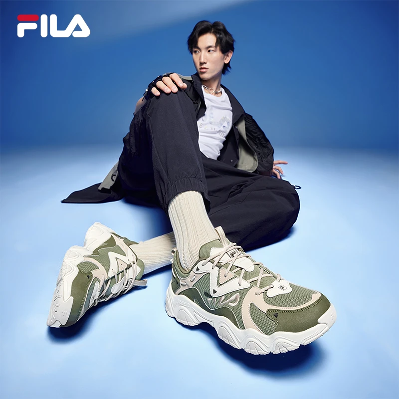 FILA 斐乐男子时尚休闲复古户外机能【猫爪鞋】运动鞋F12M242101F
