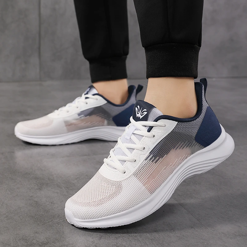 睿登夏季透气男鞋软底透气网面跑步运动鞋女鞋休闲鞋妈妈鞋-11331