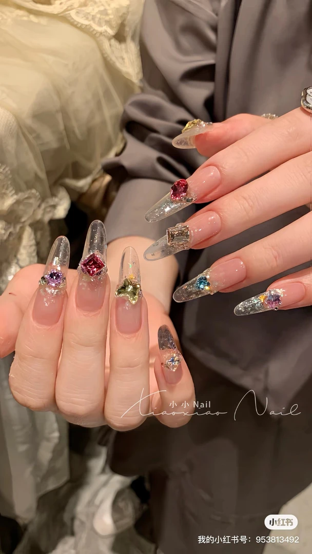 镀底小号 水晶料（拍一宠一）  美甲钻手工冰透DIY
