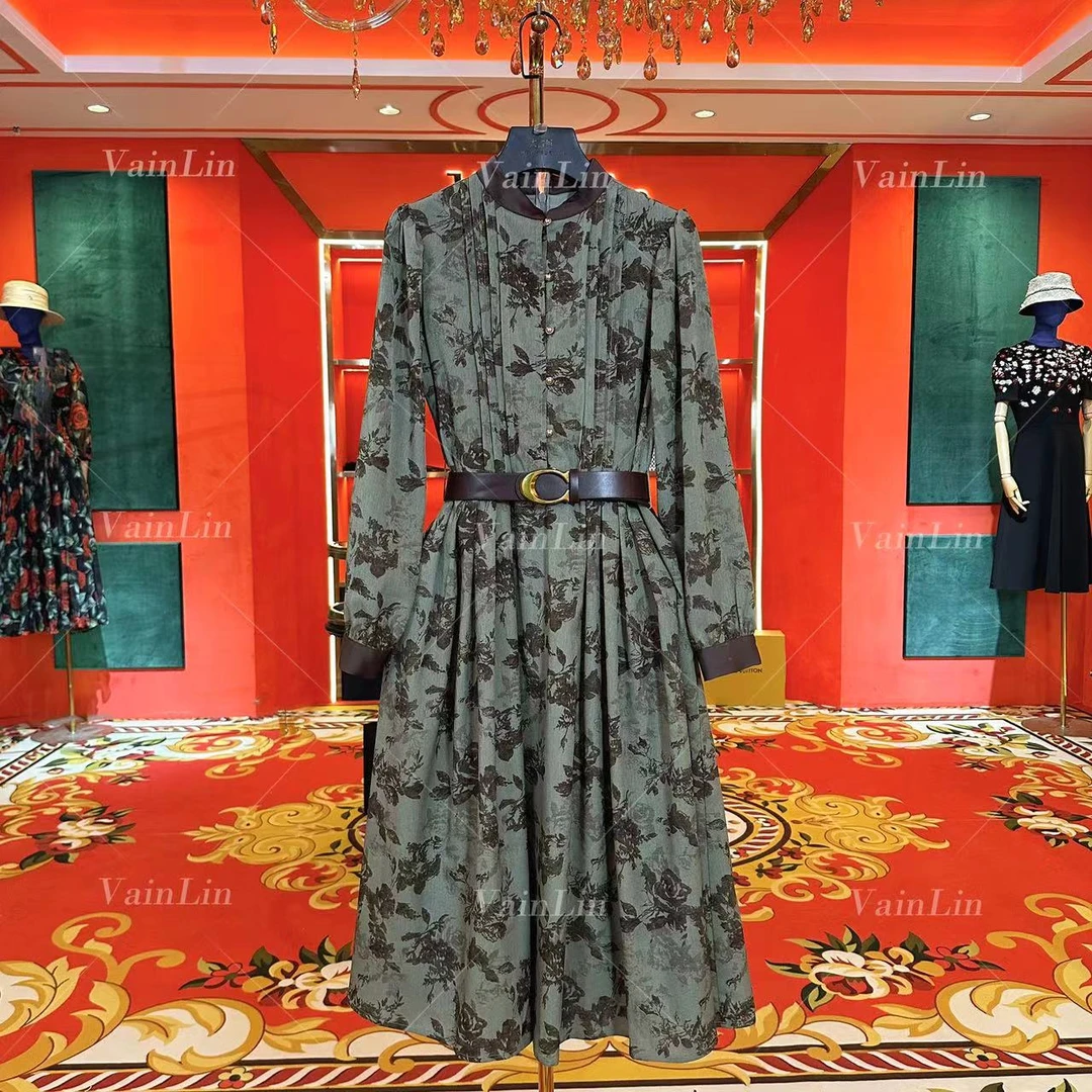 编码57【JJ-现货】法恩琳法式设计师定制款显瘦优雅轻奢连衣裙 0103