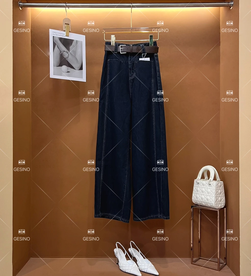 【JJ】秋季设计师复古时尚百搭水洗宽松休闲裤 252883