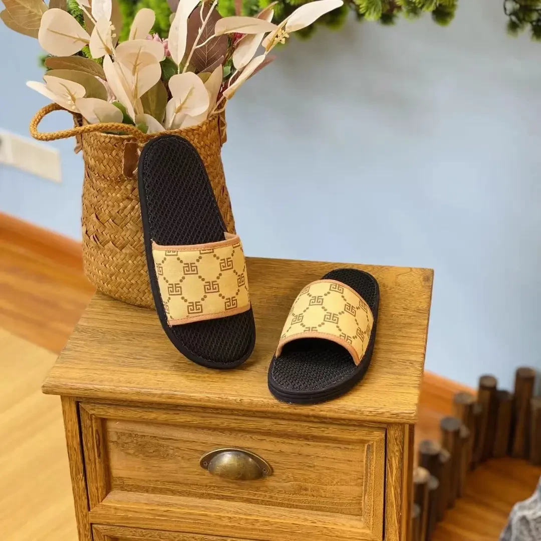 女款-西楚LOGO拖鞋——手工千层底布鞋