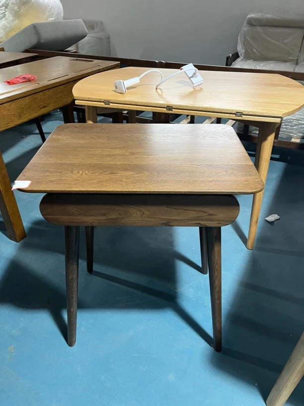 书桌橡木胡桃色书桌橡木实木书桌0.65