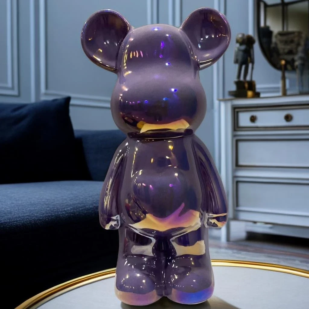 网红摆件装饰品酒柜客厅电视柜摆件小熊储蓄罐家用创意时尚款礼品