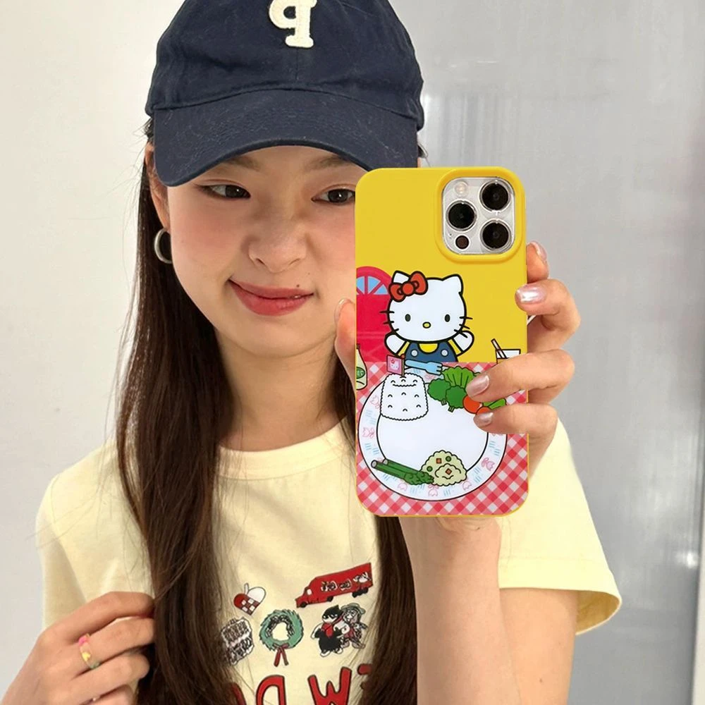 「抖in清凉季」可爱凯蒂猫适用于14promax手机壳12苹果13可爱Xr酷潮