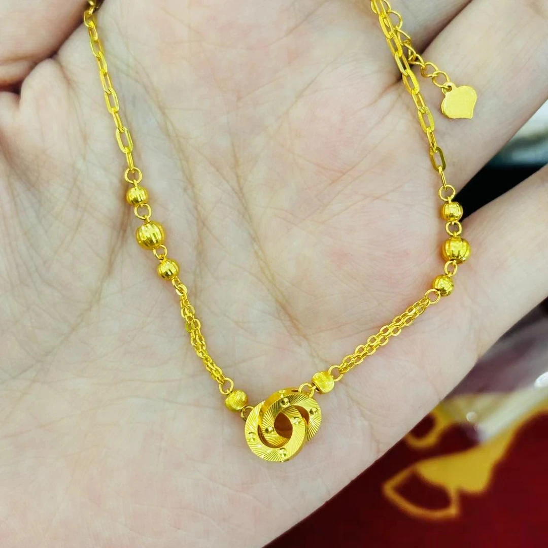 Chow Tai Seng/周大生足金手链