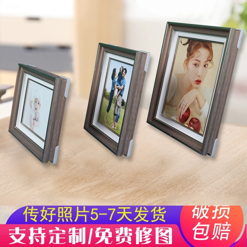 影楼品质相框8寸10寸16寸免洗照片摆挂两用简约现代百搭型相框