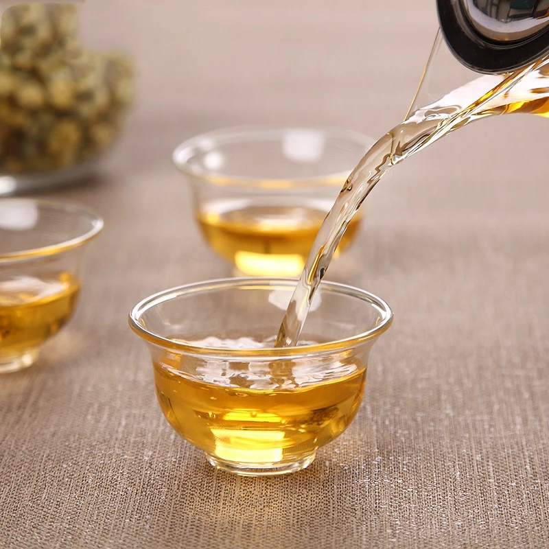 茶杯玻璃小杯茶杯冷水小茶杯一个