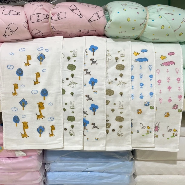 【6条实惠装】竹纤维毛巾28*52cm重约350g 微瑕介意慎拍 秋冬家居