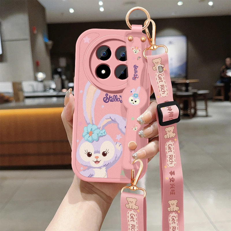 小米红米note14pro+手机壳斜挎挂绳note14全包防摔redmi保护套女