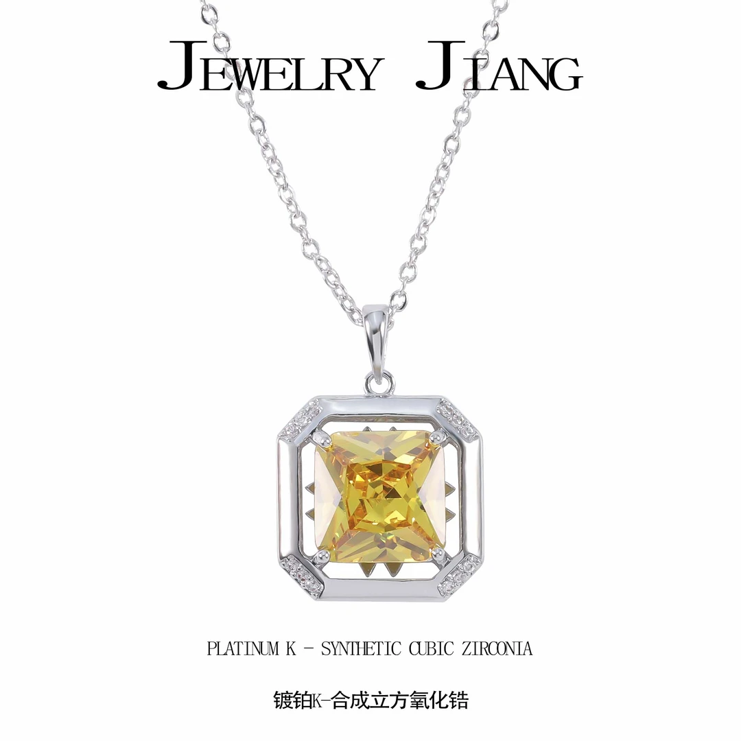 铜合金项链  轻奢气质时尚项链  0492